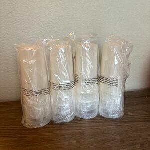 Room Essentials‎ 26 fl oz Plastic Tall Tumbler Ivory Reusable BPA Free Lot of 16